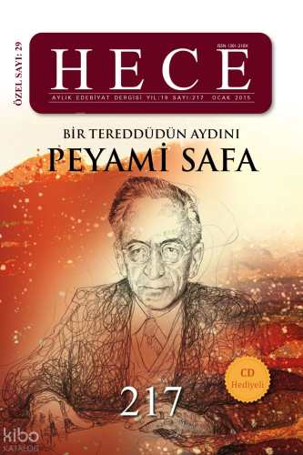 Peyami Safa Özel Sayısı 217. Sayı Ocak 2015