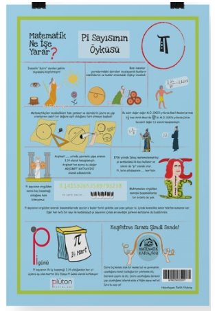 Pi Sayısının Öyküsü Poster Plüton Yayınları