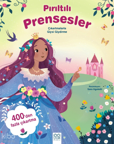 Pırıltılı Prensesler – Çıkartmalarla Giysi Giydirme