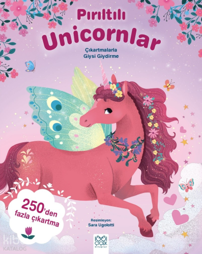 Pırıltılı Unicornlar – Çıkartmalarla Giysi Giydirme