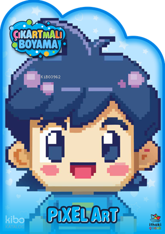 Pixel Art Zamanı – Çıkartmalı Boyama Kitabı