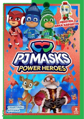 Pjmasks Power Heroes - Parti Zamanı Çıkartmalı Boyama Kitabı