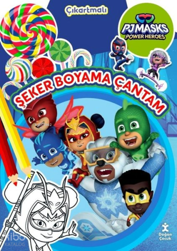 Pjmasks Power Heroes - Şeker Boyama Çantam