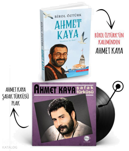 Plaklı Kitaplar - Ahmet Kaya - Şafak Türküsü Plak
