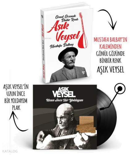 Plaklı Kitaplar - Aşık Veysel - Uzun İnce Bir Yoldayım