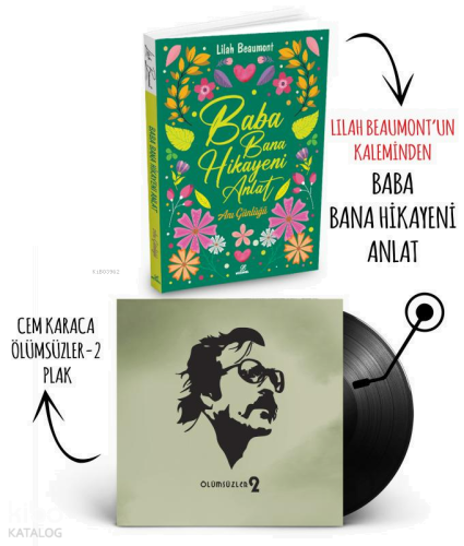 Plaklı Kitaplar - Baba Bana Hikayeni Anlat - Cem Karaca Ölümsüzler-2