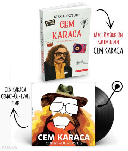 Plaklı Kitaplar - Cem Karaca Cemaz-ul-Evvel Plak