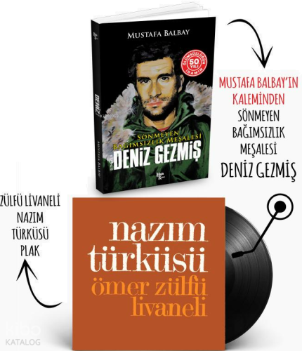 Plaklı Kitaplar - Deniz Gezmiş - Nazım Türküsü Plak