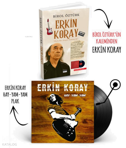 Plaklı Kitaplar - Erkin Koray - Hay-Yam-Yam Pla
