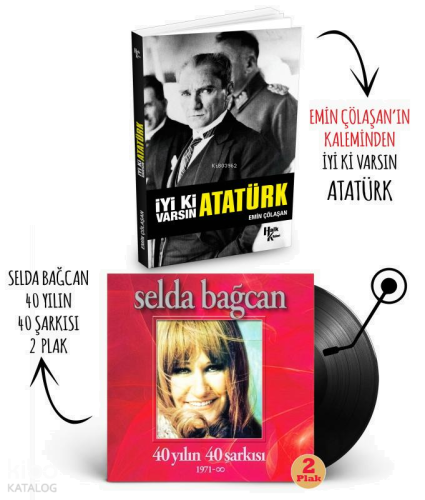 Plaklı Kitaplar - İyi ki Varsın Atatürk