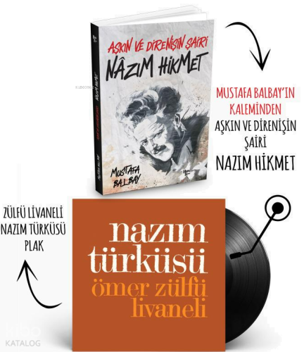 Plaklı Kitaplar - Nazım Hikmet - Nazım Türküsü Plak