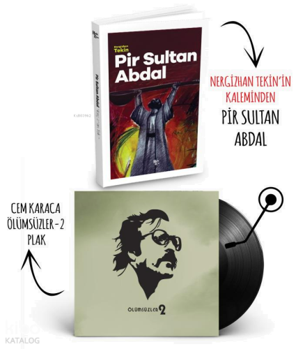 Plaklı Kitaplar - Pir Sultan Abdal - Cem Karaca Ölümsüzler-2