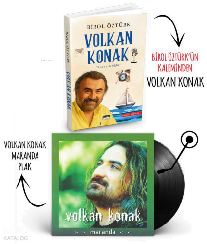 Plaklı Kitaplar - Volkan Konak - Maranda Plak