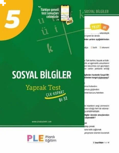 PLE - 5.Sınıf - Sosyal Bilgiler - Yaprak Test (1-32)