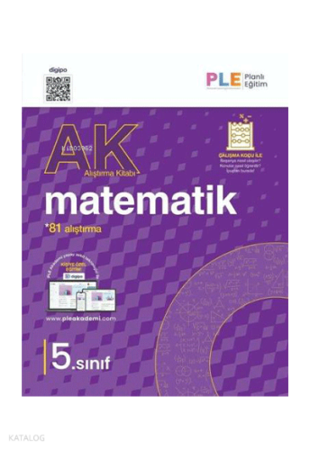 PLE Yayınları 5.Sınıf - Matematik Alıştırma Kitabı