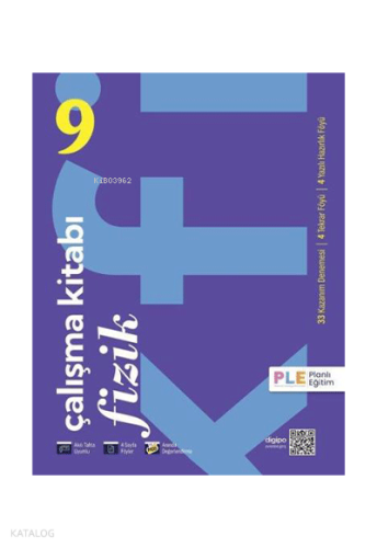 PLE Yayınları 9. Sınıf - Çalışma Kitabı - Kazanım Denemeleri - Fizik