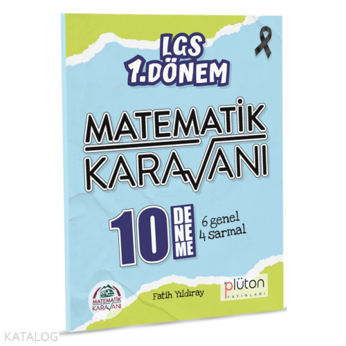 Plüton Yayınları LGS 1. Dönem Matematik Karavanı 10 Deneme Sınavı