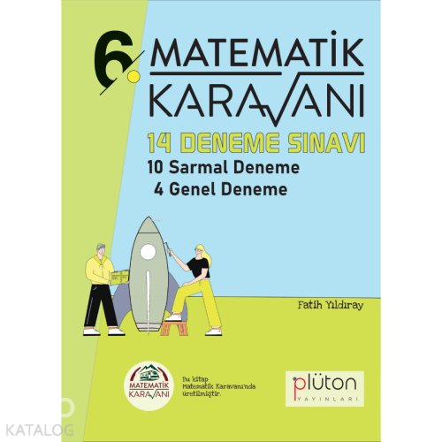 Plüton Yayınları Matematik Karavanı 6. Sınıf 14 Deneme Sınavı