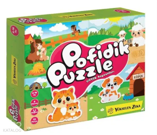 Pofidik  Puzzle - Çiftlik Hayvanları