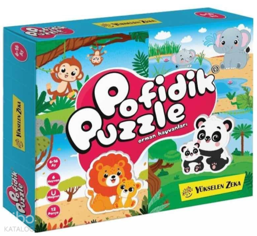 Pofidik Puzzle -  Orman Hayvanları