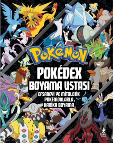 Pokémon - Pokédex Boyama Ustası Efsanevi ve Mitolojik Pokémonlarla Har