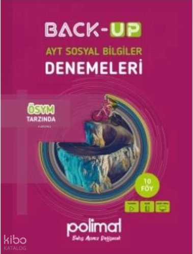 Polimat Back-Up AYT Sosyal Bilimler Denemeleri