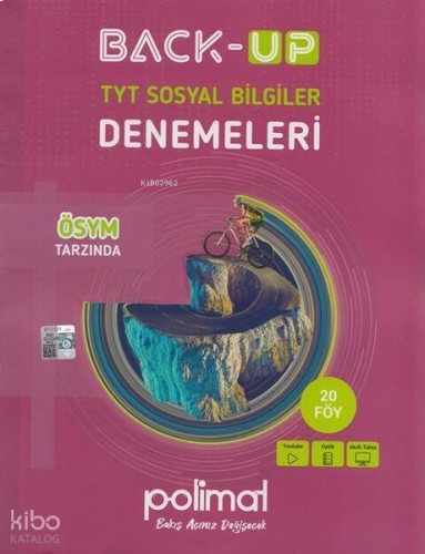 Polimat TYT Sosyal Bilimler Back-Up Denemeleri