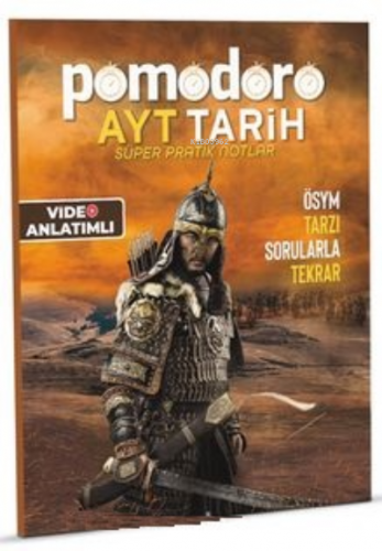 Pomodoro AYT Tarih Konu Soru Süper Pratik Notlar