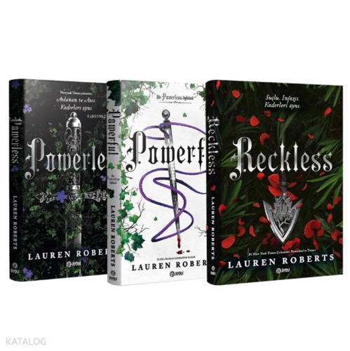 Powerless - Powerfull - Reckless 3 Kitap (Ciltli) Set