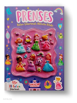 Prenses Balon Çıkartmalı Aktivite Kitabı