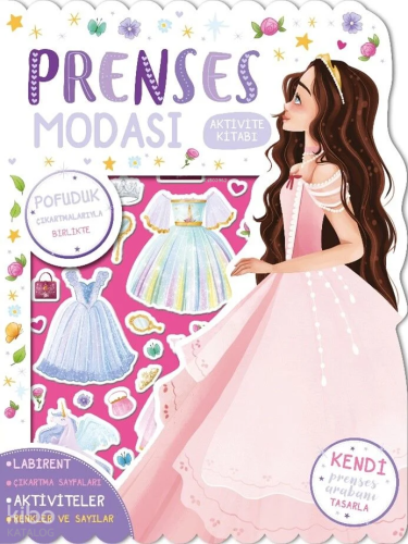 Prenses Modası;Çıkartmalı Aktivite Kitabı