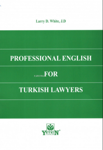 Professional English for Turkish Lawyers