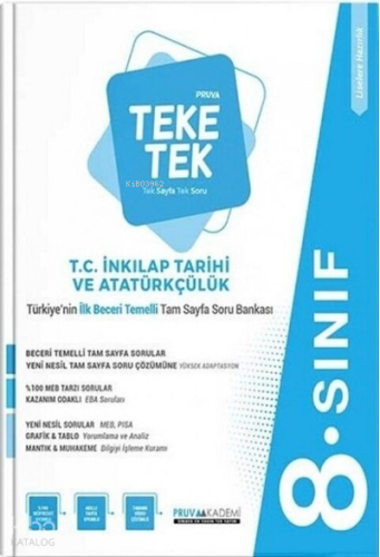 Pruva 8. Sınıf Teke Tek İnkılap Tarihi