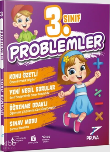 Pruva Akademi 3. Sınıf Problemler Soru Bankası