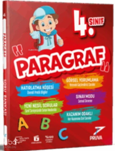 Pruva Akademi 4. Sınıf Paragraf Soru Bankası