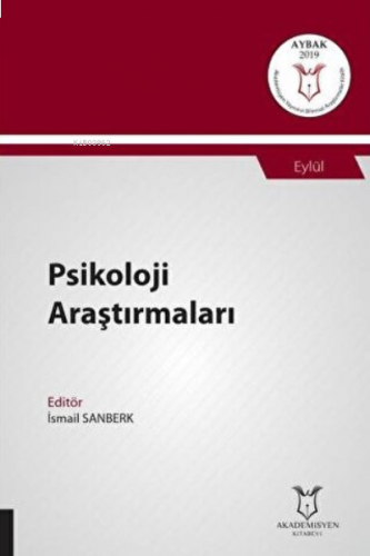 Psikoloji Araştırmaları;(Aybak 2019 Eylül)