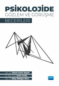 Psikolojide Gözlem ve Görüşme Becerileri