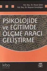 Psikolojide ve Eğitimde Ölçme Aracı Geliştirme