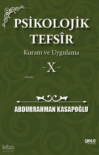 Psikolojik Tefsîr Kuram ve Uygulama 10