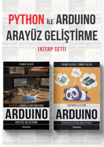 Python ve Arduino Arayüz Geliştirme Seti - 2 Kitap Takım