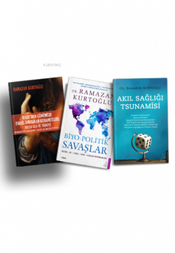 Ramazan Kurtoğlu 3 Kitap Set