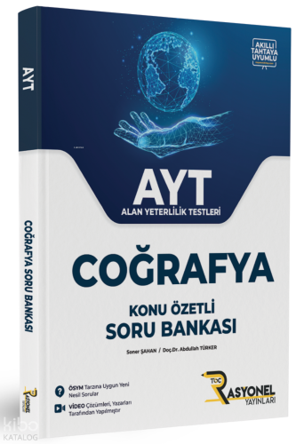 Rasyonel Yayınları AYT Coğrafya Soru Bankası (Konu Özetli)