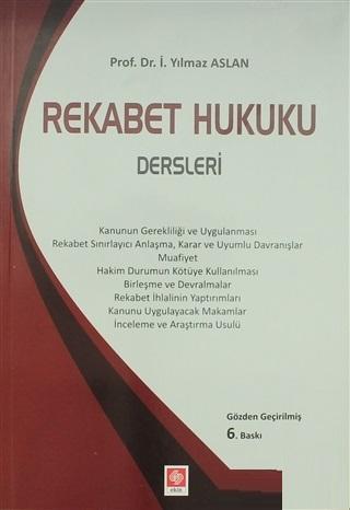 Rekabet Hukuku Dersleri