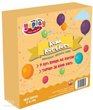 Renk Kartları - 36 Kart