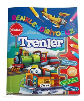Renklendiriyoruz (Trenler)