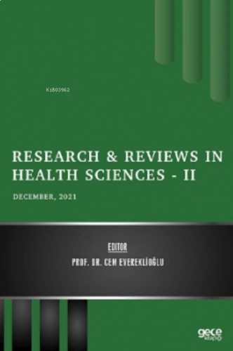 Research & Reviews in Health Sciences - II - December 2021