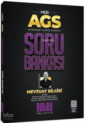 Retro Yayıncılık 2025 MEB AGS Mevzuat Bilgisi Soru Bankası