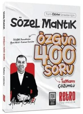 Retro Yayıncılık Tüm ÖSYM Sınavları İçin Mantık Soru Bankası
