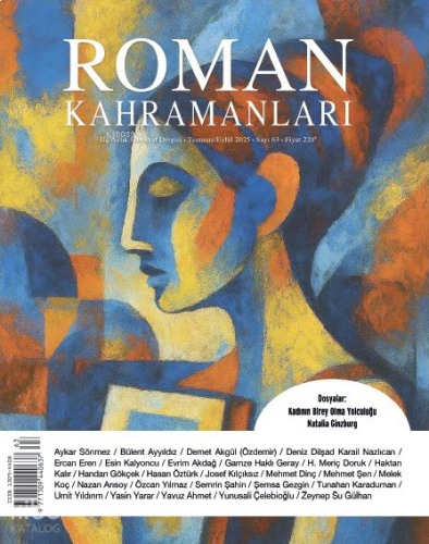 Roman Kahramanları Dergisi: 63. Sayı - Temmuz-Eylül 2025