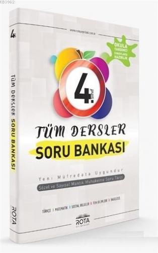 Rota Yayınları 4. Sınıf Tüm Dersler Soru Bankası RTY Rota